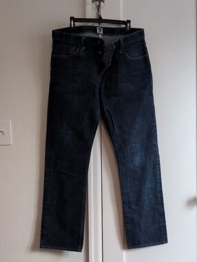 Tellason Indigo Straight-Leg Jeans